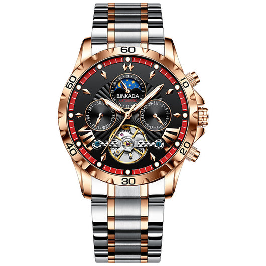 Reloj Mecánico Automático Resistente al Agua con Esfera Luminosa - Image 4