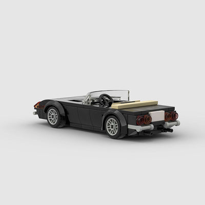 Juego de Construcción Puzzle Auto Convertible Retro de Carreras con Piezas Pequeñas - Image 13