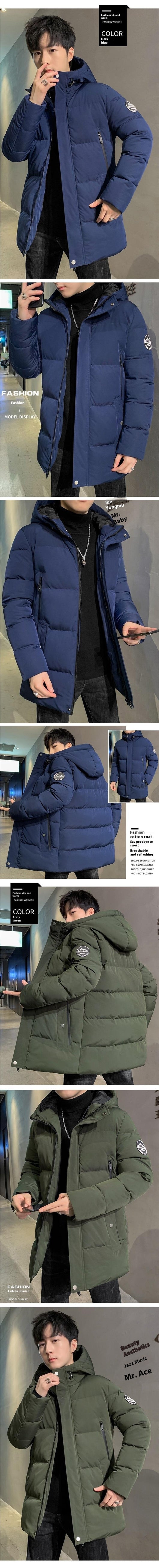 Chaqueta de Invierno Acolchada para Hombre - Image 9