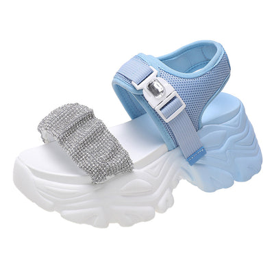 Zapatillas Deportivas Casual con Strass Estilo Romano - Image 4