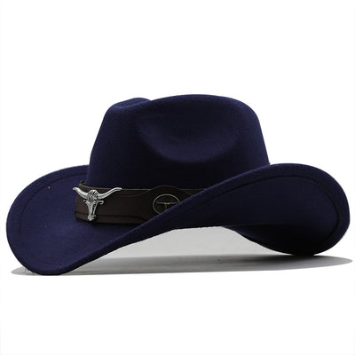 Sombrero Vaquero de Lana y Denim Premium - Image 20