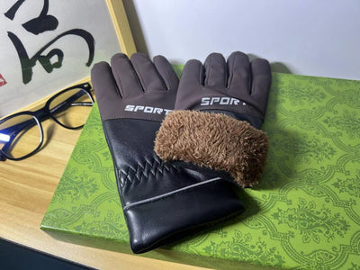 Guantes de Punto Gruesos para Hombre, a Prueba de Viento y Frío - Image 13