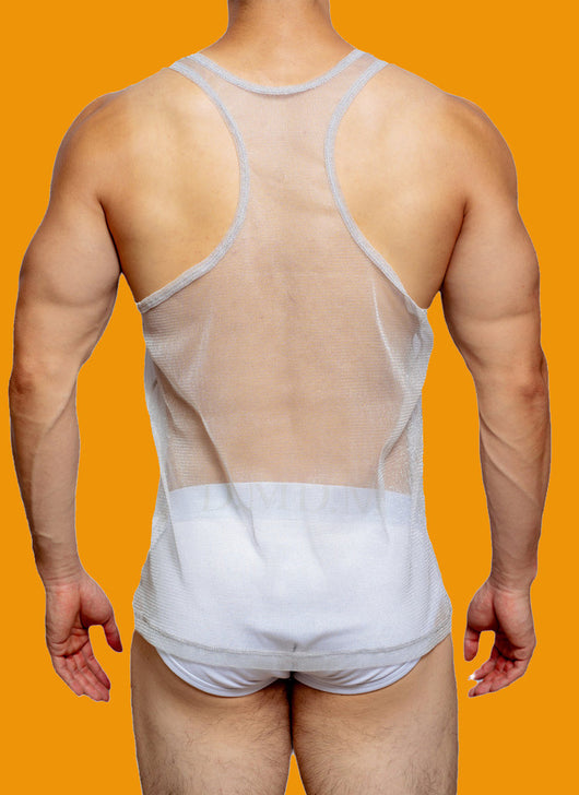 Musculosa Hombre Malla Poliéster Transpirable Diseño Moderno - Image 15
