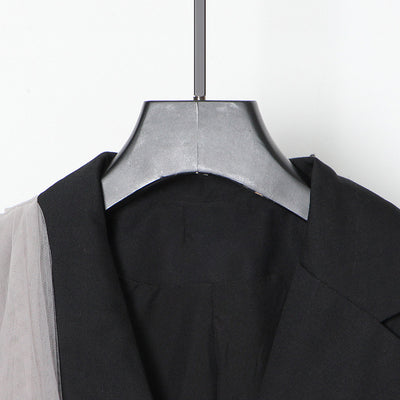 Blazer Chaleco con Paneles de Malla - Corte Medio - Image 14