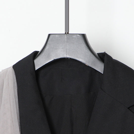 Blazer Chaleco con Paneles de Malla - Corte Medio - Image 14