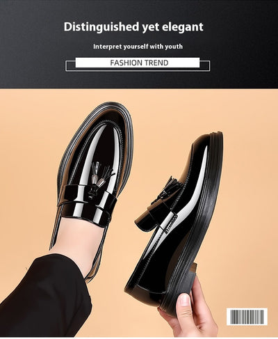 Zapatos de Cuero Formal para Hombre Talla Grande - Cómodos y Elegantes - Image 9