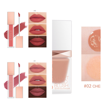 Brillo Labial Mate Terciopelo 18 Colores - Fórmula Larga Duración Anti-transferencia - Image 24