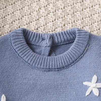 Mono Tejido de Manga Larga con Cuello Redondo para Otoño e Invierno - Image 5