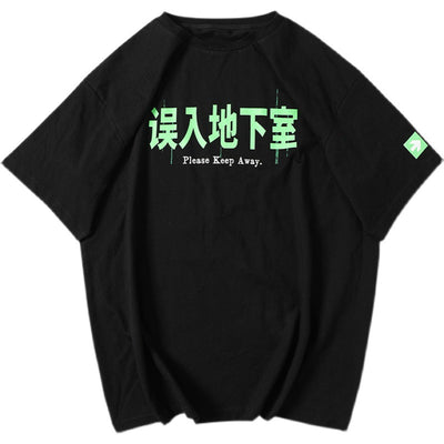 Camiseta de Algodón Estampada Suelta y Cómoda - Image 8
