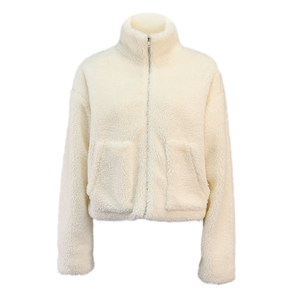 Cardigan Corto de Lana de Cordero Premium para Mujer