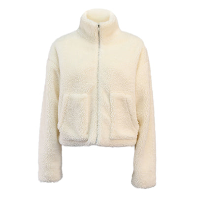 Cardigan Corto de Lana de Cordero Premium para Mujer