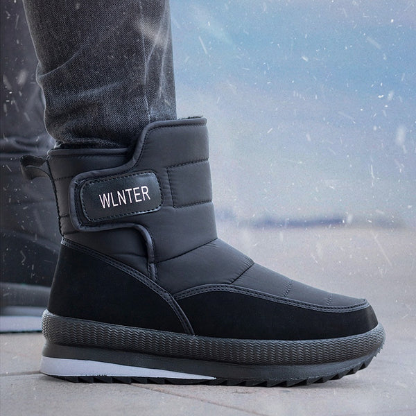 Botas de Nieve Impermeables con Forro Térmico - Calor y Tracción para Invierno