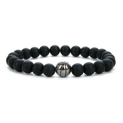 Pulsera de Cuentas con Diseño de Baloncesto - Image 3