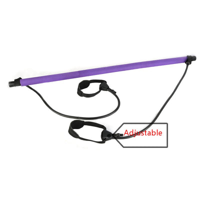 Bastón de Pilates Extensible de Tres Secciones - Image 8