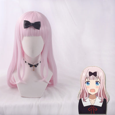 Peluca Cosplay Fujiwara Chihua - Estilo Anime Premium - Image 9