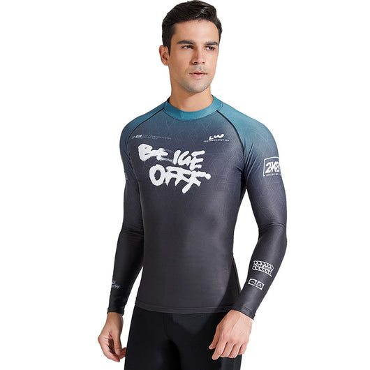 Traje de Baño Manga Larga Secado Rápido para Hombre - Image 4
