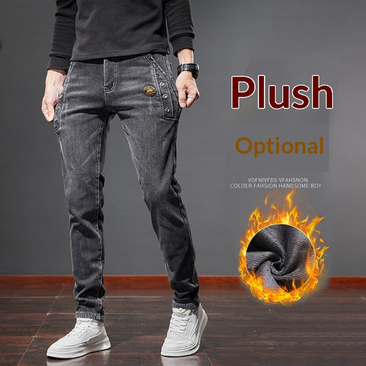 Pantalones Vaqueros Casuales para Hombre - Colección Otoño - Image 2