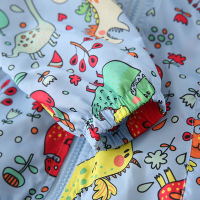 Chaqueta Cortavientos Dinosaurio Infantil - Image 8