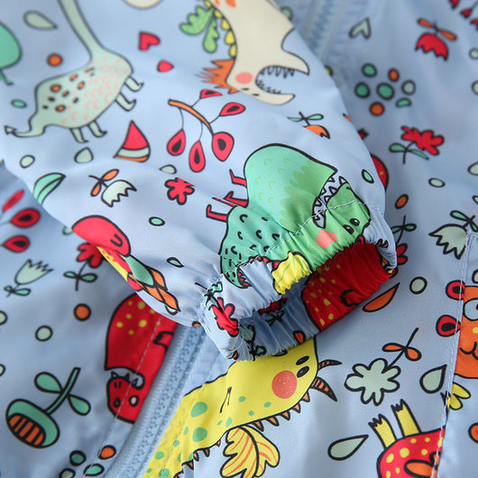 Chaqueta Cortavientos Dinosaurio Infantil - Image 8