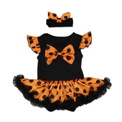 Vestido Dos Piezas Minnie Rojo con Lunares para Niñas - Image 6