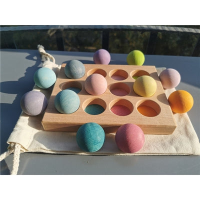 Juego de Bolas en Pista de Madera - Juguete Educativo Inteligente - Image 8