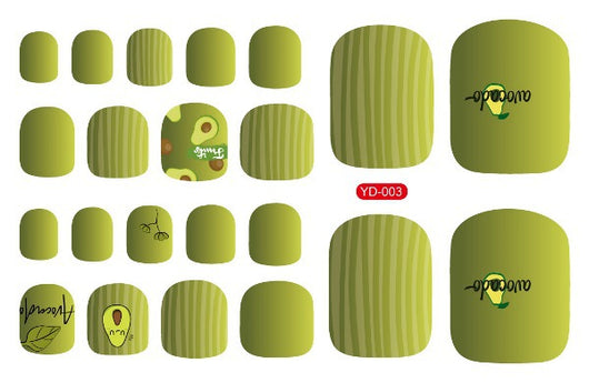 Pegatinas de Manicura para Pies Diseño Verano - Image 20