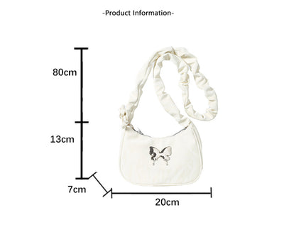 Bolsa Crossbody Casual con Cordón y Moño - Image 10