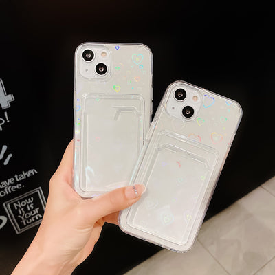 Funda Transparente para Celular con Diseño 3D Love - Image 3