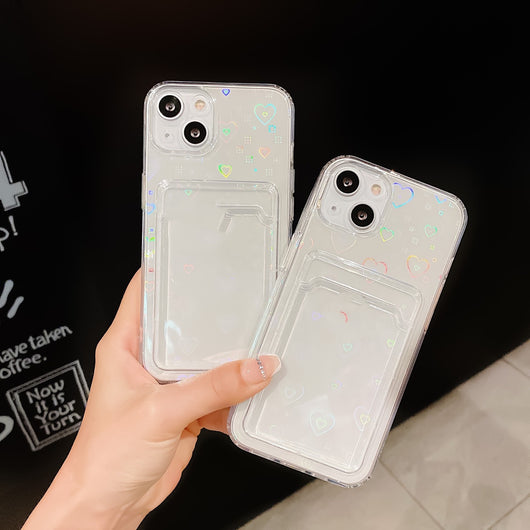 Funda Transparente para Celular con Diseño 3D Love - Image 3