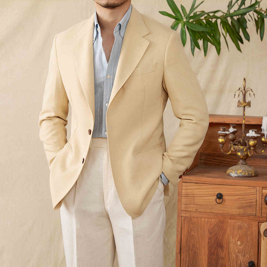 Blazer de Lino Natural Semiforro Respirable y Ligero - Image 5