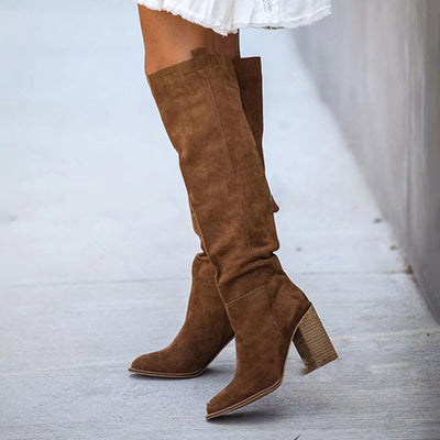 Bota de Ante Puntiaguda para Mujer - Image 10