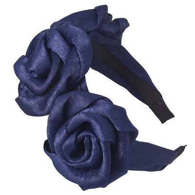 Diadema de Flores Grandes en Color Sólido - Diseño Floral Dulce - Image 13