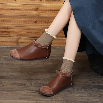 Zapatos de Cuero Suave para Mujer - Diseño Versátil y Cómodo - Image 8
