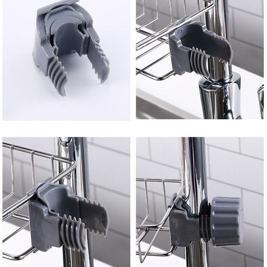 Organizador de Fregadero con Soporte para Esponja, Jabón y Accesorios de Cocina - Image 8