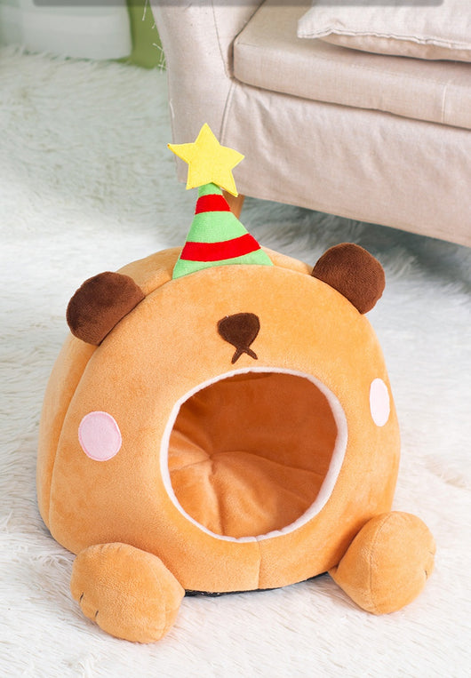 Cama Gato Estrella de la Suerte - Nido Cálido para Todas las Estaciones - Image 10