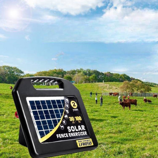Controlador Solar Portátil para Cercas Ganaderas