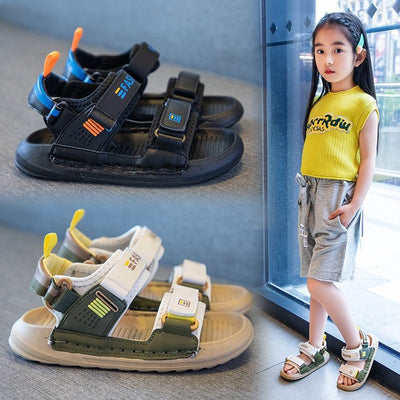 Sandalias Infantiles Cómodas de Suela Blanda con Cierre Ajustable - Image 11