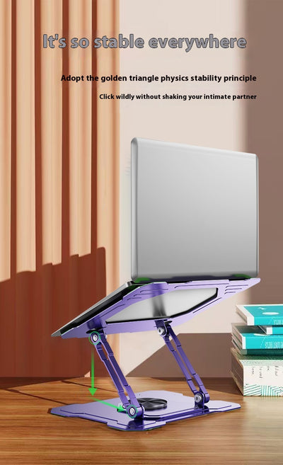 Soporte Giratorio Refrigerante para Notebook con Base Plegable - Image 11