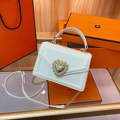 Bolso Cuadrado Portátil con Doble Compartimento Abatible - Image 15
