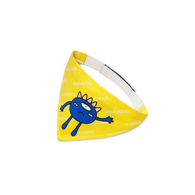 Pañuelo Triangular con Estampado de Mascotas Animadas - Image 9