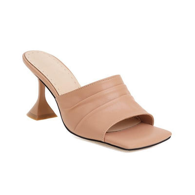 Sandalias y Pantuflas Dama Punta Cuadrada Verano - Image 2