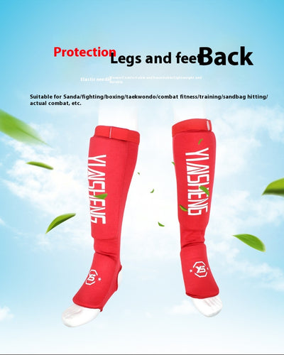 Protector de Espinilla Sanda para Boxeo Tailandés y Muay Thai - Image 12
