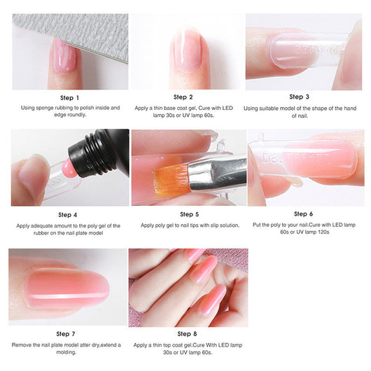 Adhesivo de Cristal para Extensiones de Color Sólido - Image 19