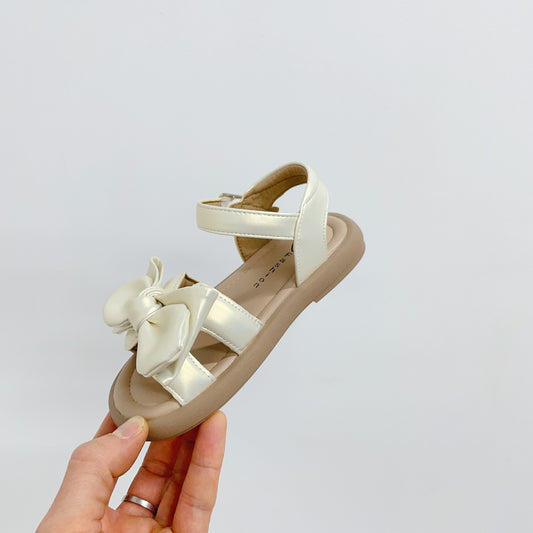 Sandalias para Bebé con Moño y Tira al Tobillo - Image 2