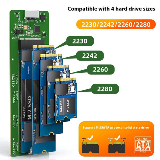 Carcasa Externa de Aluminio para SSD M.2 NGFF a USB 3.0 - Image 5