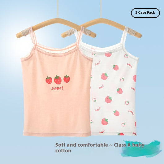 Camiseta Tirantes de Algodón para Niñas - Talla Grande - Image 6