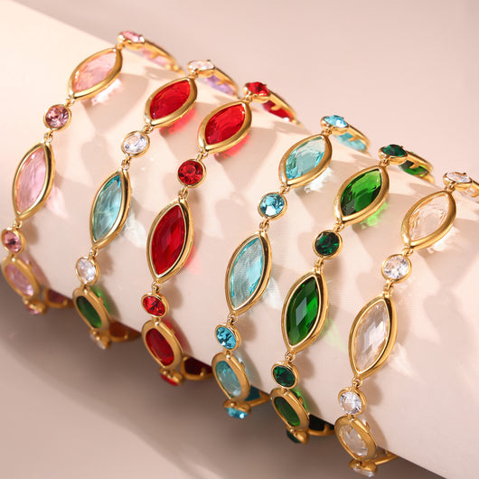 Pulsera de Tobillo Dorada 18k Lujo Playa - Joyería Elegante para Pie - Image 34