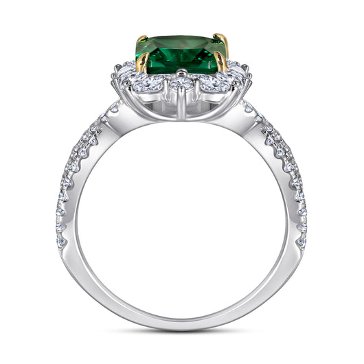 Anillo de Compromiso Abuela Princesa - Diseño Europeo y Americano - Image 3