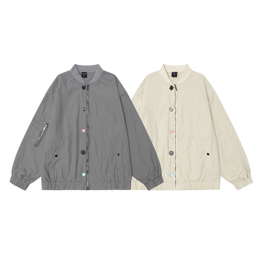 Chaqueta con Cuello Alto y Cierre, Diseño de Decoración con Cremallera - Image 14