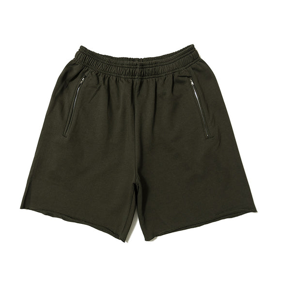 Shorts de Algodón Teñido Pesado para Hombre - Estilo Urbano Minimalista